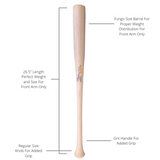 Lead-Arm Baseball Training Bat